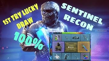 Call Of Duty Mobile *ALL NEW* Sentinel Recon Skin 1st TRY Color Spectrum Lucky Draw