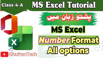 Full Excel Number Format Training in Pashto | 100% Practical for Students & Teachers