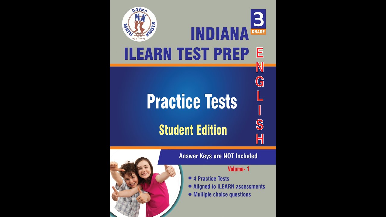 Student Version: Indiana ILEARN 3rd Grade ELA Practice – Book Preview Vol 1