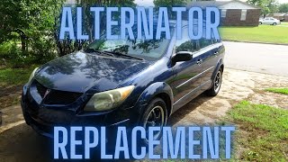 Match Highlights Pontiac Vibe Toyota Matrix Alternator Replacement