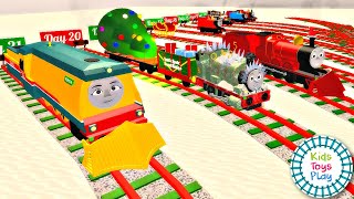 Blue Train With Friends Winter Update | Kids Toys Play Roblox