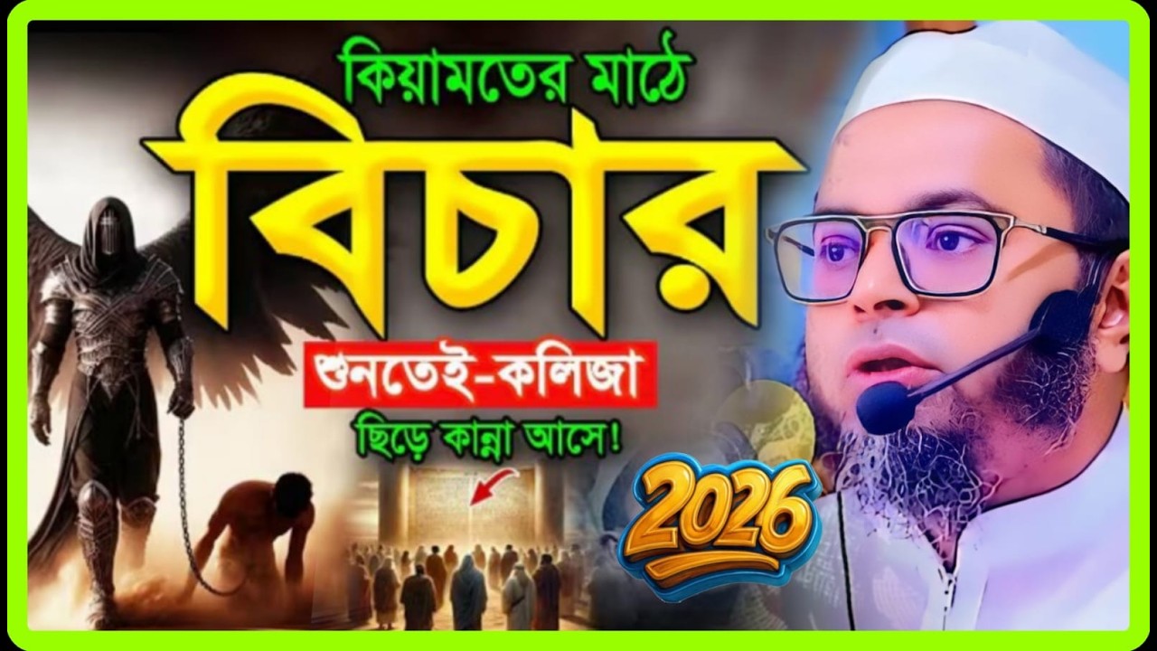 কিয়ামতের মাঠে বিচার! এই ঘটনা শুনলে কলিজা কেঁপে উঠবে | মুফতি নাসির উদ্দীন আনসারী | Redwan TV 24