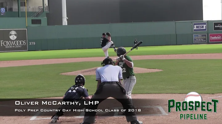 Oliver McCarthy prospect video, LHP, Poly Prep Cou...
