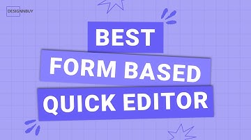 Best Form-Based Quick Editor for Web to Print Store Enabling Easy Customization for Print Orders