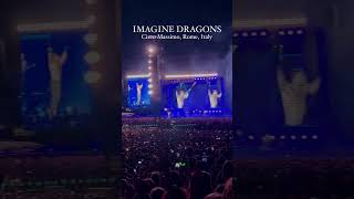 DEMONS | IMAGINE DRAGONS Rome Italy 2023 #circomassimo #imaginedragonsconcert #rome #imaginedragons