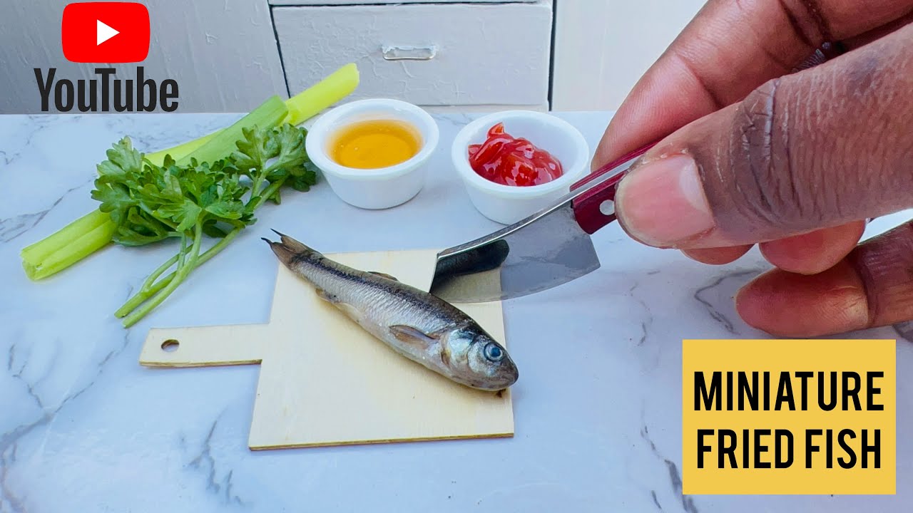 Yummy Miniature Blooming Fish Fried Recipe 🐟 Cooking Mini Food In