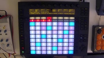 Ableton Push Live song "Street Warriors"