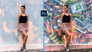 How to Use Adobe Photoshop to Create a Graffiti Effect | iconicpro