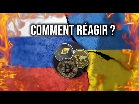 Cryptos & Ukraine Russie : C&rsquo;est le moment d&rsquo;y aller ou Trop compliqué ?