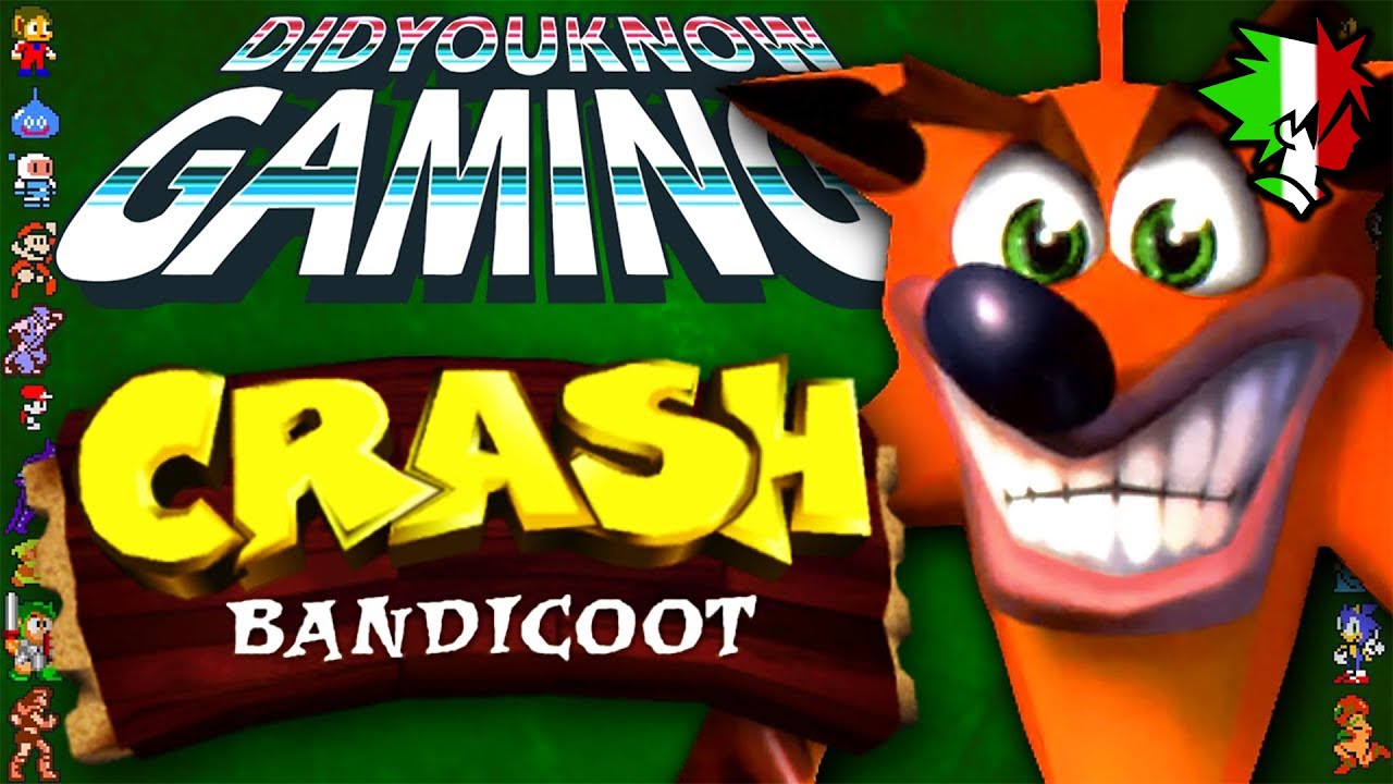 Crash Bandicoot Did You Know Gaming ITA Tums YouTube 