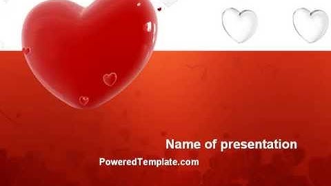 Love You PowerPoint Template by PoweredTemplate.com
