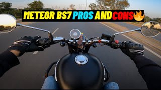 New Meteor 350 E20 Pros and Cons | Meteor 350 BS7 in 2024 |