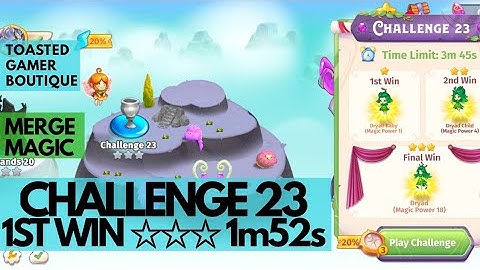 Merge Magic Challenge 23 • 1m52s On 1st Win ☆☆☆