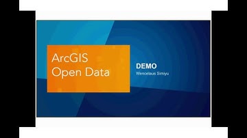 Webinar - Getting Started with ArcGIS Open Data