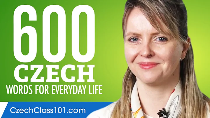 600 Czech Words for Everyday Life - Basic Vocabulary #30