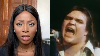 MEATLOAF TWO OUT OF THREE AIN’T BAD AND BAT OUT OF HELL REACTION
