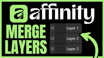 How To MERGE LAYERS In Affinity 3.0 (QUICK & EASY) 2025