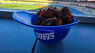 Ballpark Food Review of Dodger Stadium (featuring several of my baseball buddies).