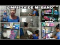 Limpieza profunda de un baño chico y sencillo/motivate.