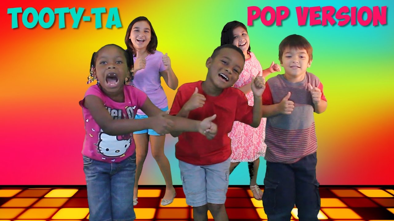 New Dance Song For Kids  Tooty Ta Pop Version  Brain Breaks  Jack Hartmann