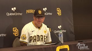 Mike Shildt on Padres being swept at home by the lowly Rockies and being booed by Padres fans.