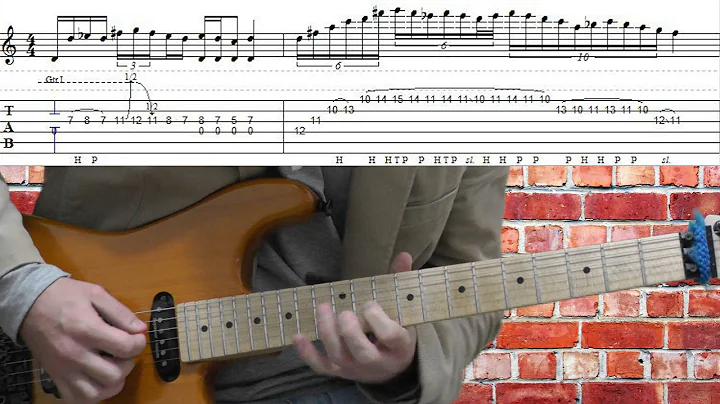 D phrygian dominant lick