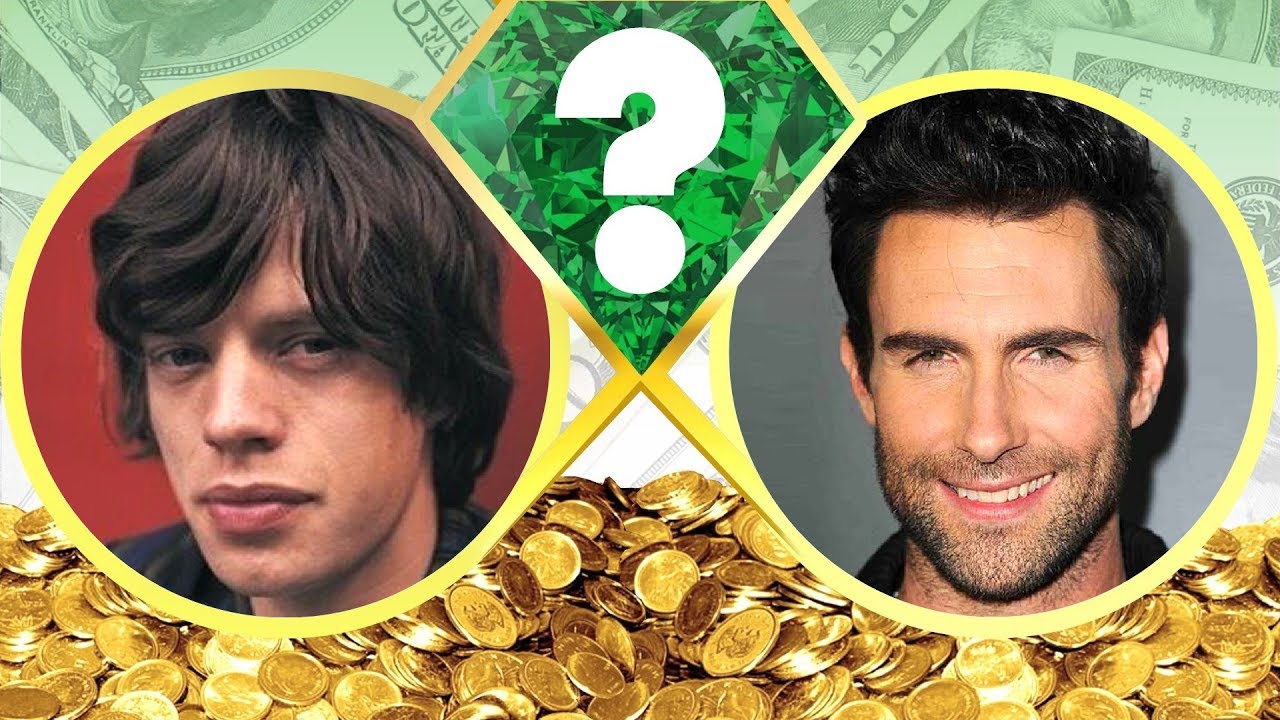 WHO'S RICHER? - Mick Jagger or Adam Levine? - Net Worth ...