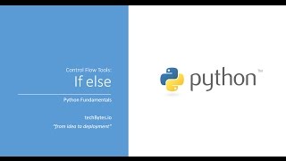 Python Fundamentals: If Statement