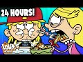 24 Hours At The Loud House Dinner Table! ⏰🍝  | The Loud House
