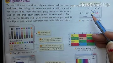 Computer :- class 6th :- chapter - MS Excel 2010 : Formatting and Calculations  ( part -3)