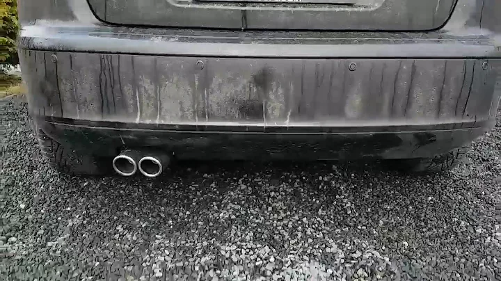 Audi A3 8P 2.0tfsi muffler delete exhaust