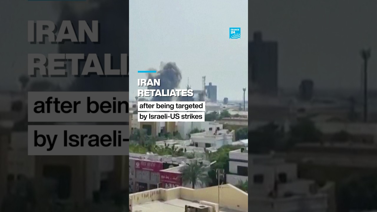 Iran retaliates after being targeted by Israeli-US strikes • FRANCE 24 English