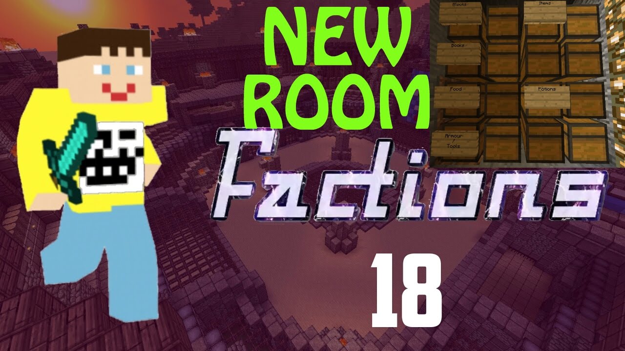 MCPE CosmicFactions (Demon Planet) /18/ Rearranging Our Base!!! (Compact Storage)