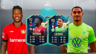 BEST CB MONSTER ? TAPSOBA or LACROIX  ? TOTS - FIFA 21 Ultimate Team.