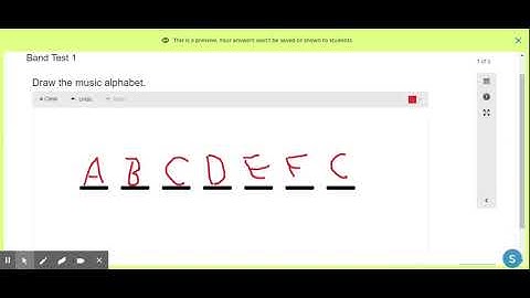 Schoology - Draw Questions