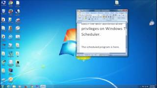 Run a Batch File in Administrative Mode with Task Scheduler