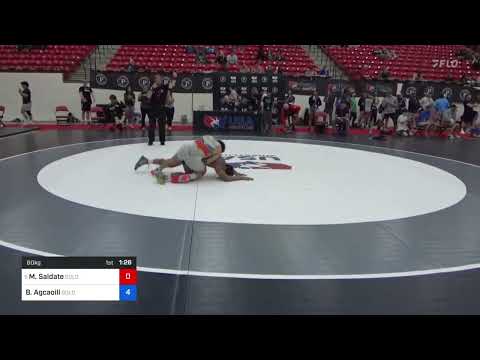 2024 U17 U.S. Open: Manuel Saldate vs Brenden Jorden Agcaoili: 60 kg 7th Place Bout @usawrestling