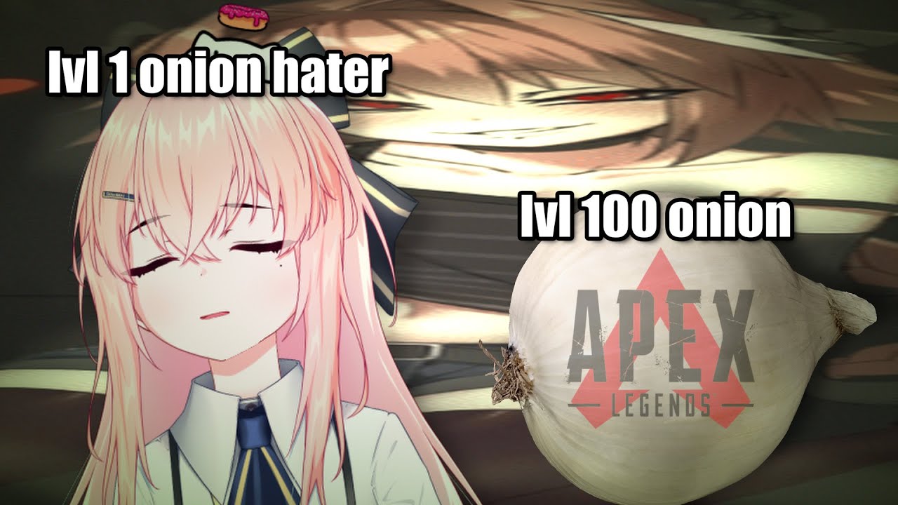 Vtuber vs Onion | Getting an Allergic Reaction While Playing Apex Legends