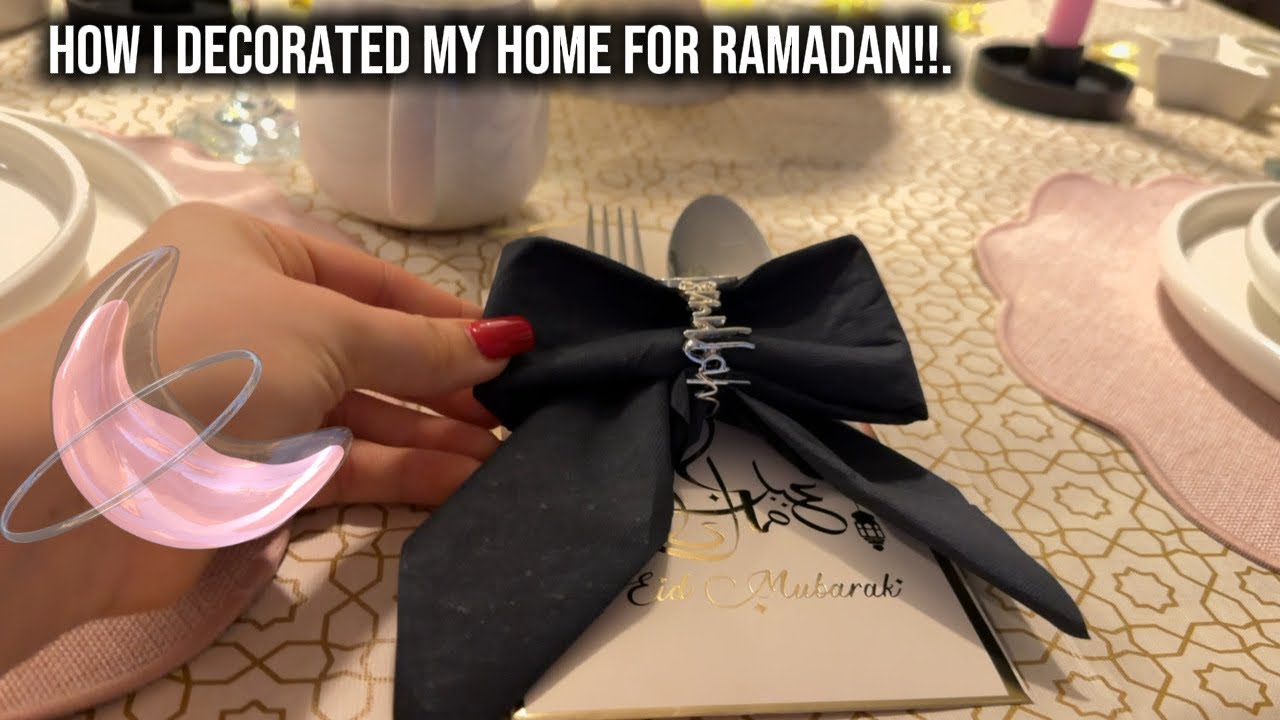 حولت بيتي لأجواء رمضانية تعالوا شوفوا النتيجة.