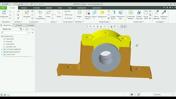 plummer block assly in creo 6.0