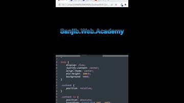 Water Wave Text Animation Effects Using CSS Clip-path #shorts #short #viral @sanjibmondal4784