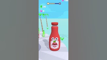 Juice Run 3D Gameplay Walkthrough Android, ios #shorts #voodoo #juicerun #android #ios #mobilegame
