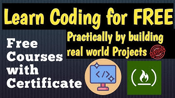 FreeCodeCamp Free Coding Courses with Certificate | Learn Coding for FREE
