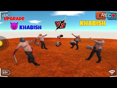 UPGRADE 😈 KHABISH Vs KHABISH Fight in Game Animal Revolt Battle ...