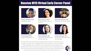 Houston HFES Virtual Early Career Panel 2020