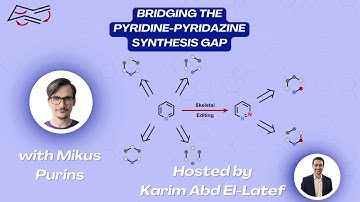 Bridging the Pyridine-Pyridazine Synthesis Gap via Skeletal Editing with Dr. Mikus Purins