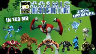 How To Download Ben10 Ultimate Alien Cosmic Destruction On Your Android Device In700MB 100% Original screenshot 5
