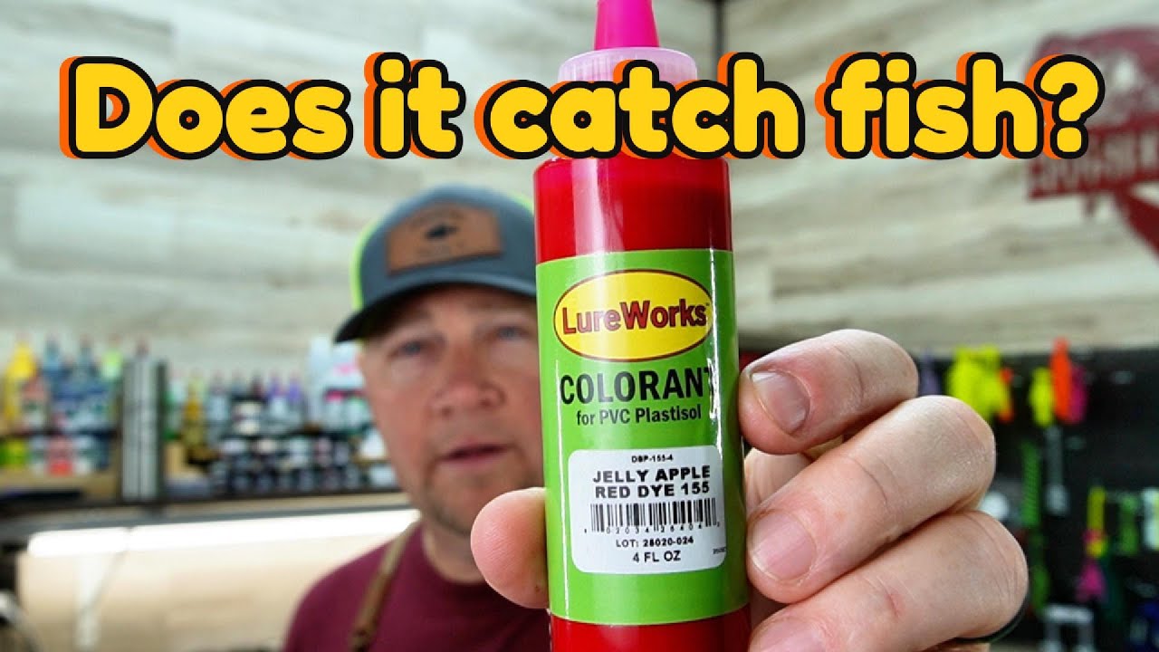 Jelly Apple Red by Lureworks for fishing and baitimaking 