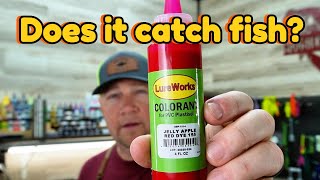 Jelly Apple Red by Lureworks for fishing and baitimaking #fish #fishing #fishingtips #crappie #bass