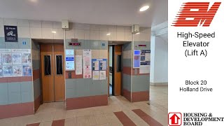 EM/Shenyang Brilliant High-Speed Traction Elevator at Block 20 Holland Drive (Lift A)